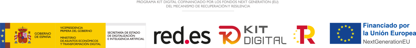 Programa Kit Digital cofinanciado por los fondos Next Generation EU